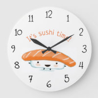 Sushi Time Kawaii Sushi Aangepaste tekst