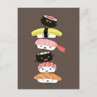 Sushi Tower - een gelukkige stapel Sushi Friends
