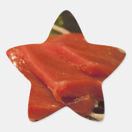 Sushi Tuna Party Time Fish Food Ster Sticker