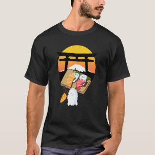 Sushi van Cute Fun voor mannen, Japans voor vrouwe T-shirt
