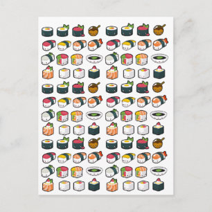 Sushi Variety Briefkaart