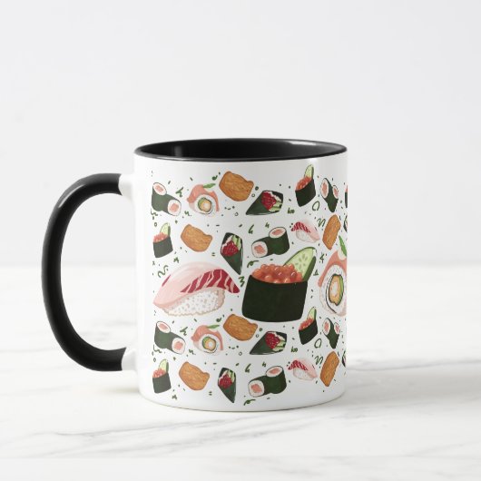 Sushi Variety Mix Mug (Gauche)