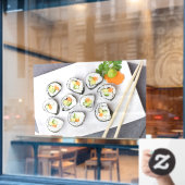 Sushi Vegetables Rice Asian Carrot Raamsticker (Cafe Raam)