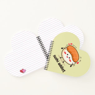 sushi-verslaafde notitieboek