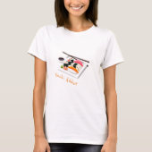 Sushi verslavende slogan schattig Japans eten T-shirt (Voorkant)
