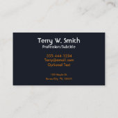 Sushi Visitekaartje (Achterkant)