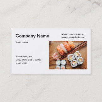 Sushi Visitekaartje