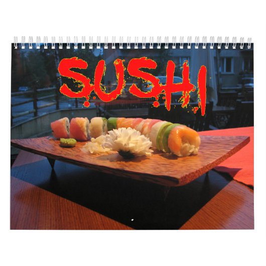 Sushi Wall Agenda Kalender (Hoes)