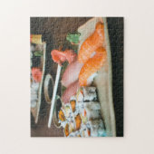 Sushi Yam Maki Rolls Asian Foods Legpuzzel (Verticaal)