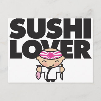 sushilover briefkaart