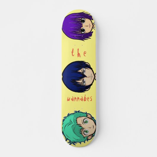 SUSHIMMY 7,3/4-inch skateboard deck (Voorkant)