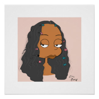 Susie X A Zitplaats aan tafel Perfect Poster