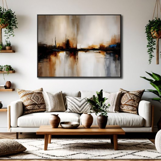 Suspended Horizon Poster