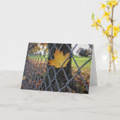 Suspendu dans le temps Carte vierge originale (Fleur jaune)