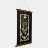 Suspendue Tapisserie Baphomet sans âge (Angulaire)