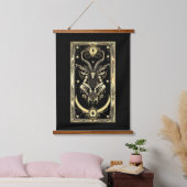 Suspendue Tapisserie Baphomet sans âge (Chambre à coucher)