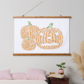 Suspendue Tapisserie Citrouille mondiale (Chambre à coucher)