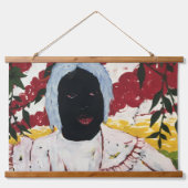 Suspendue Tapisserie d'art africain (Devant)