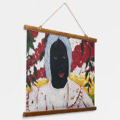 Suspendue Tapisserie d'art africain (Angulaire)