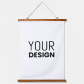 Suspendue Tapisserie de mur de bois (Recto)