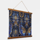 Suspendue Tapisserie de vol psychédélique Botanique (Angulaire)