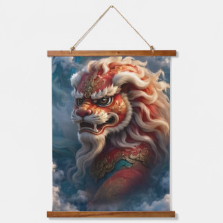 Suspendue Tapisserie du Lion Chinois