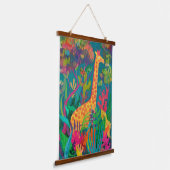 Suspendue Tapisserie Giraffe (Angulaire)