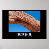 SUSPENSE affiche démotivante