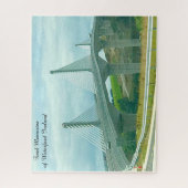Suspension Bridge Waterford Irlande. Jigsaw Puzzle (Vertical)