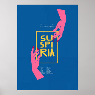 SUSPIRIA 2018 Alternatieve film Tilda Swinton Poster