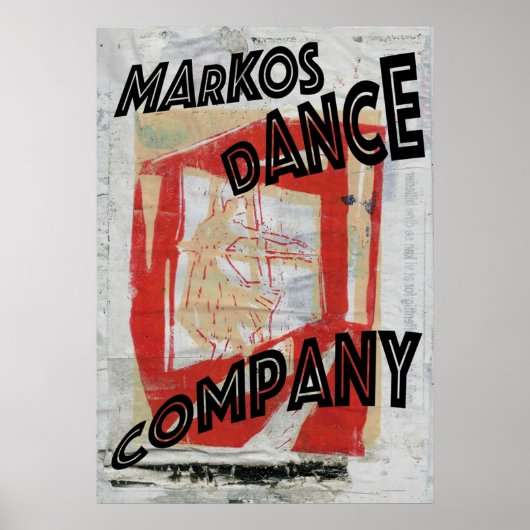 Suspiria Markos Dance Company Poster (Voorkant)