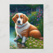 Süßer Hund Briefkaart (Voorkant)