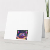 Süßes Nilpferd zum Geburtstag Kaart (Achterkant)