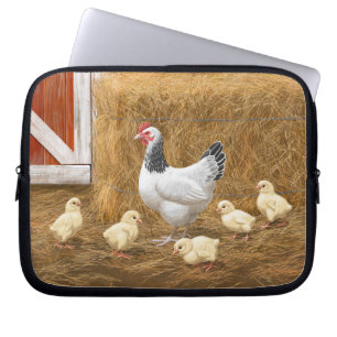Sussex Chicken Mama Hen en Chicken Chicken Laptop Sleeve