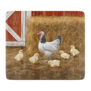Sussex Chicken Mama Hen en Chicken Chicken Snijplank