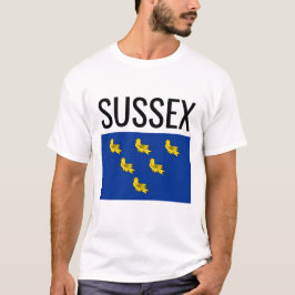Sussex // English County Flag T-shirt