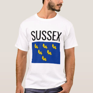 Sussex // English County Flag T-shirt