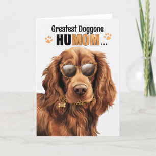 Sussex Spaniel Dog Best HuMOM Ever Moederdag Feestdagen Kaart