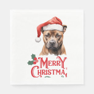 Sussex Spaniel Happy Christmas Servet