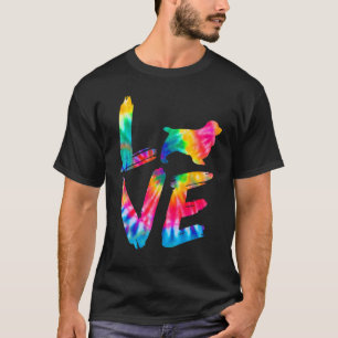 Sussex Spaniel Tie Dye Love Dog mama T-shirt
