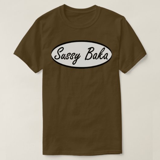 Sussy Baka T-shirt (Design voorkant)