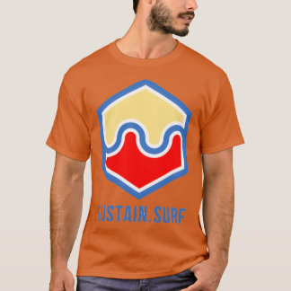 Sustain Surf Shield and title T-shirt