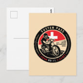 Susten Pass | Zwitserland | Motorfiets Briefkaart (Voorkant / Achterkant)