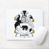 Sutcliffe Familie Crest Muismat (Met muis)