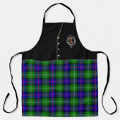 Sutherland Clan Badge & Tartan Kilt Schort (Voorkant)