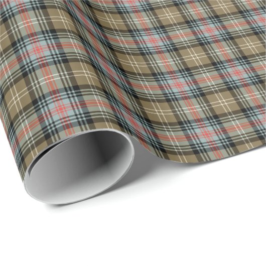 Sutherland Clan Oude Tartan Cadeaupapier (Rol Hoek)