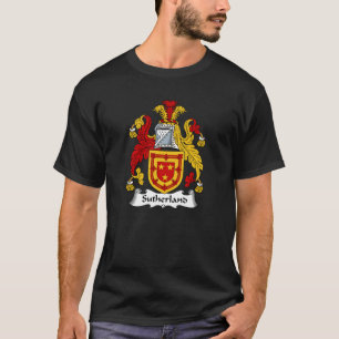 Sutherland Coat of Arms  Sutherland Family Crest T-shirt