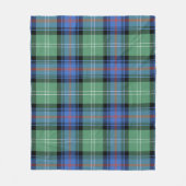 Sutherland Oude Oer Plaid Fleece Deken (Voorkant)