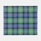 Sutherland Oude Oer Plaid Fleece Deken (Voorkant (Horizontaal))