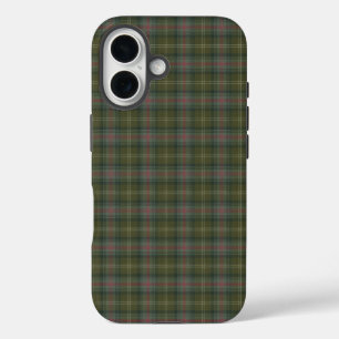 Sutherland Scottish Clan Tartan iPhone 16 Hoesje
